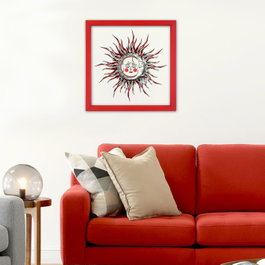 Wallity Cuadro decorativo enmarcado CAM1952 Multicolor